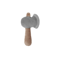Ensemble de jeu en peluche Chien pompier, avec camion de pompiers en peluche doux, sac de rangement, hydrant, extincteur et hache, jouet d'imitation pour enfants, cadeau