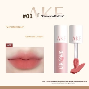 Brillo Labial Akf Lip Glaze, Color Nude, Aspecto Natural, Baja Saturación, Acabado Mate Aterciopelado, Antiadherente, Efecto Iluminador - Product Image 6