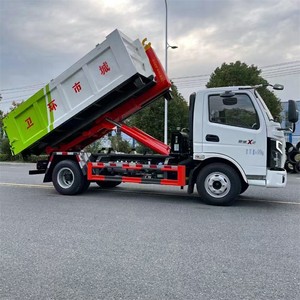 Camion à benne basculante compact 4x2 LHD/RHD de marque chinoise économique pour le nettoyage communautaire - Product Image 4