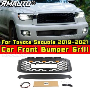 กระจังหน้ารถยนต์ กระจังหน้าทรงสปอร์ต สำหรับ Toyota Sequoia 2019-2021 ชุดแต่งรถยนต์ อุปกรณ์ตกแต่งรถยนต์ - Product Image 2