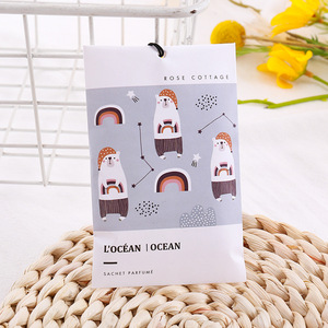 La vendita calda auto profumo profumo appeso bustine profumate produttori auto profumo bustina deodorante per cassetto e armadio - Product Image 2