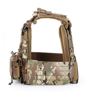 Chaleco táctico PTG de liberación rápida MOLLE, Chaleco de nailon para entrenamiento al aire libre, uniforme de seguridad, portador de placa de servicio - Product Image 3