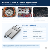 Convertisseur DC-DC Buck synchrone à niveau logique 30V 46A N-Channel MOSFET SMD-0.5 (TO-257) avec interrupteur de charge, équivalent IRLR3103