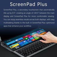 Laptop OEM I7 con Doppio Schermo Touch da 16 Pollici, 16GB RAM, 1TB SSD, per Uso Personale e Domestico, Computer Portatile per Gaming e Business