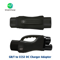 Adaptateur GBT vers CCS2 300A pour recharge rapide DC, convertisseur EV pour recharge CCS2, borne de recharge 1000V haute puissance pour véhicules électriques