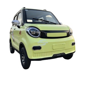 Mini Auto Eléctrico de Baja Velocidad, 4 Plazas, 5 Puertas, Cabina Cerrada, Vehículo Familiar de 4 Ruedas para Adultos, para Viajes Urbanos - Product Image 3