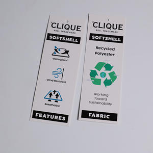 Étiquette en papier écologique pour vêtements Produit durable et vert - Product Image 1