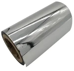 Película condutora de alumínio, 3 micron dupla face 1000a filme mylar metálico revestido de alumínio para instrumento preciso