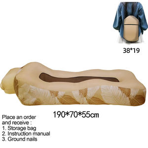 Sofá Inflable Individual Moderno, Ligero y Ecológico, Autoinflable, con Base Antideslizante, Plegable, de Tela Oxford, para 2 Personas - Product Image 3