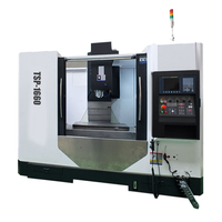 Centre d'usinage vertical CNC TSP-1060 BT40 de haute qualité avec châssis en fonte et commande, fraiseuse robuste