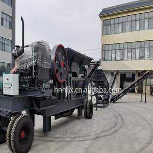 Nueva planta trituradora portátil móvil de 50 TPH, Motor de CA de gran capacidad, trituradora de piedra de cantera ecológica, mandíbula de granito de construcción - Product Image 3