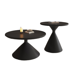 Geïnspireerde Nordic Style Tulp Design Mdf Houten Hoektafel Internet Rood Duurzaam Voor Woonkamer Balkon Dineren Koffie - Product Image 3