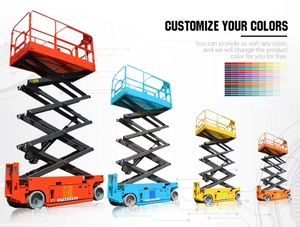 कैंची लिफ्ट 3 मीटर 4 मीटर 5 मीटर 6 मीटर 8 मीटर 10 मीटर 14 मीटर इलेक्ट्रिक कैंची लिफ्ट टेबल स्व-चालित हाइड्रोलिक प्लेटफॉर्म मूल्य कार्यशाला के लिए स्व-चालित हाइड्रोलिक प्लेटफॉर्म मूल्य - Product Image 2