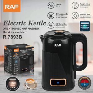 1500W Electric Kettle 2.0L <b>Large</b> Capacity BPA Free Rapid Boil Water Heater LED <b>Lamp</b> 360 Swivel <b>Base</b> Household Tea Kettle - Product Image 6