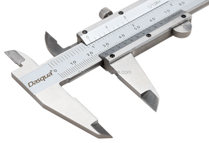 Dasqua Chất lượng cao 0-150mm pied một coulisse 0-200mm 0-300mm Analog Vernier Caliper Hướng dẫn sử dụng Caliper messchieber công cụ đo lường - Product Image 3