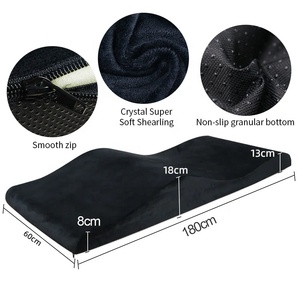 Custom High-density Foam Memory Foam Curved Mattress Lash Bed Topper