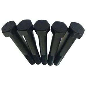 Perno hexagonal de media rosca <span class=keywords><strong>CS</strong></span> <span class=keywords><strong>M8</strong></span> M10 M12 M16 M20 de óxido negro al por mayor de alta calidad - Product Image 6