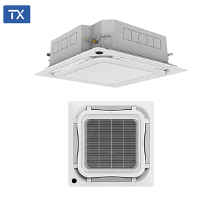 TX 4 Ton 48000 <span class=keywords><strong>Btu</strong></span> 5 Ton <span class=keywords><strong>60000</strong></span> <span class=keywords><strong>Btu</strong></span> 220V 50Hz R32 <span class=keywords><strong>Cassette</strong></span> Aire acondicionado para oficina Tienda Fábrica Sala de reuniones Hotel - Product Image 1