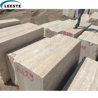 White Travertine Stone Flooring Marble Tile, Factory Supply