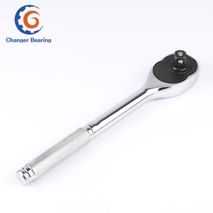 High Quality 1/2" Drive Knurled Handle <strong>Combination</strong> Ratchet <strong>Wrench</strong> Hand Spanner <strong>Set</strong> - Product Image 3