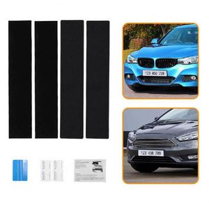 Factory-Direct Removable License Plate Holder <b>Kit</b> with Strong-Grip Hook & Loop Adhesive Pads for Vehicle Flexibility - Product Image 1