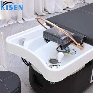 เก้าอี้นวดสระผมระดับมืออาชีพ KISEN รุ่น Hottest Salon พร้อมอ่างสระผมบำบัดด้วยน้ำ  สำหรับสระผมแบบไทยและญี่ปุ่น - Product Image 5