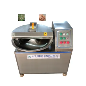 full automatic high efficiency big output capacity vegetable meat sausage bowl cutter chopper for sale price