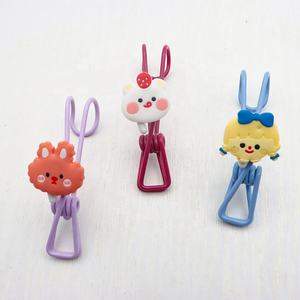 Pinces à linge <span class=keywords><strong>pour</strong></span> enfants, adorables, imperméables, en plastique coloré, avec crochet - Product Image 4