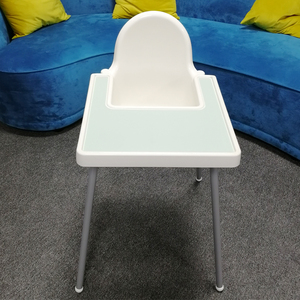 Productos para Bebés, Tapete Antideslizante Ecológico de Grado Alimenticio para Silla Alta para Niños, Tapete de Silicona Compatible con la Bandeja de la Silla - Product Image 4