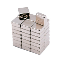 Magnet Neodymium Tebal Kuat Baja Tahan Karat Super Kuat Persegi Panjang 50X30X3Mm Magnet Neodymium N52