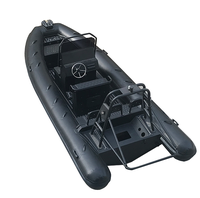 Bateaux familiaux gonflables en aluminium Hypalon/PVC de haute qualité Ocean 18ft RIB560