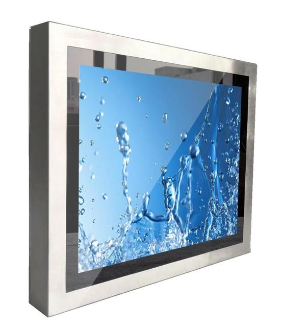 IP66 IP67 IP69K Rugged Touch Panel PC 1000nits 15inch 17inch 19inch I3 I5 I7