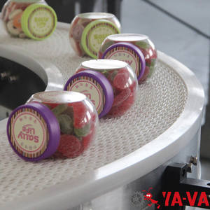 YA-VA Goede Kwaliteit Snelle Levering Aluminium Transportband Systeem Flexibele Fles Ketting Transportband - Product Image 6