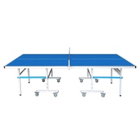 Table de tennis de table standard en aluminium de 6 mm, table de ping-pong pliable imperméable pour l'extérieur