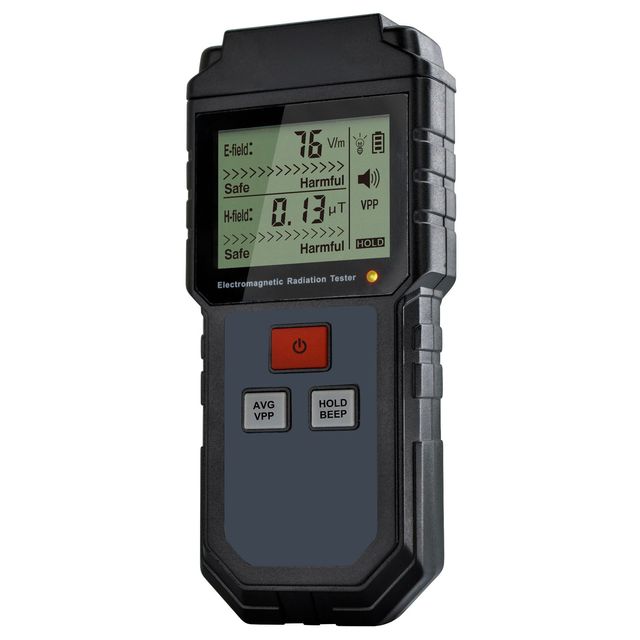 ET825 Electromagnetic Radiation Detector EMF Meter Radiation Dosimeter Monitor Tester
