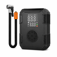 7.4V Cordless Tire Inflator, 2000mAh*2 Portable Air Pump 150PSI with Multiple Pressure Units