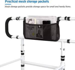 Barrière de lit qui <span class=keywords><strong>aide</strong></span> <span class=keywords><strong>à</strong></span> se lever. Convient aux personnes <span class=keywords><strong>âgée</strong></span>s, aux femmes enceintes et aux personnes handicapées - Product Image 2