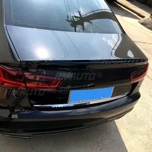 Aileron de coffre arrière en plastique ABS non peint de style S6 modifié pour Audi A6 C7 2012 2013 2014 2015 2016 2017 2018 - Product Image 4