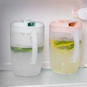 Homebox Cold Brew Pitcher 2.6L With Lid Large Capacity <b>Water</b> <b>Jug</b> For Refrigerator Summer Beverage Storage - Product Image 1