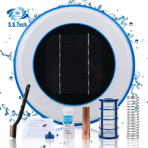 Ionizador Solar Flotante <span class=keywords><strong>de</strong></span> Último Diseño que Reduce el <span class=keywords><strong>Cloro</strong></span> <span class=keywords><strong>para</strong></span> la Limpieza <span class=keywords><strong>de</strong></span> Piscinas - Product Image 1