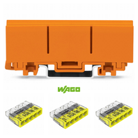 Plc 2773-500 Din Rail Holder Incl. 3 X 2773-405 Terminals up to 4.0 Mm for Warranty Product