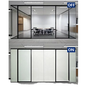 Cloison en verre intelligente moderne <span class=keywords><strong>de</strong></span> haute qualité pour bureau, <span class=keywords><strong>salon</strong></span>, <span class=keywords><strong>cuisine</strong></span>, portes/murs, film PDLC à commande à distance pour une intimité instantanée - Product Image 4