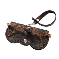 Nouvelle Pochette de Rangement pour Lunettes et Bijoux, Étui Portable pour Lunettes de Soleil avec Clip, Housse de Protection Tendance Luxe Léger pour la Maison