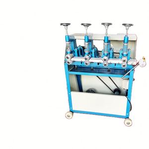 เครื่องจักรหนังสี่ล้อสำหรับเคลือบบุสายสะพายไหล่หนัง - Product Image 3
