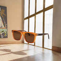Nouvelles Lunettes de Soleil Femme Tendance 2026 – Monture en Acétate Gris TR90 avec Verres Optiques Polarisés en Matériau TAC