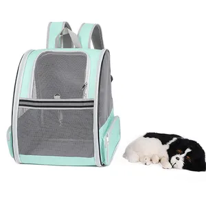 Dog Transport Bag Breathable Portable Cat Pet Carrier Backpack Bag Pets Handbag Transport Dog Carrier for Small Medium Cats