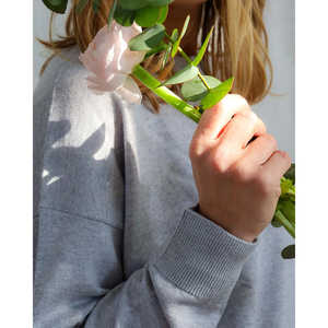 Pull à col rond pour femme Heyfoo de haute qualité, 14 jauges, motif imprimé tendance, tricoté, décontracté, haut de gamme, automne-hiver, style européen - Product Image 2