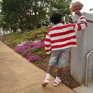 Street Retro Tees y Diamond Polo Camiseta para Hombre con Rayas <span class=keywords><strong>Camisa</strong></span> Polo Listrada Design Camiseta Raya Hombres Collection - Product Image 5