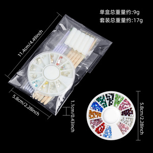 Diamond Tooth Gem <b>Kit</b> with Crystal Charms, Dental Drill Tool Set Rhinestone Flatback for Teeth Piercing <b>DIY</b> - Product Image 4
