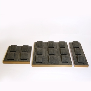 SESI fatto a mano cuscino di lusso in pelle Pu gioielli orologio espositore di alta qualità <span class=keywords><strong>Display</strong></span> per orologi vassoi pista Shenzhen - Product Image 3